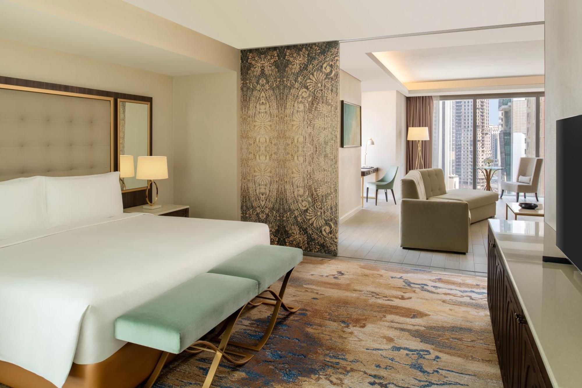 杜斯特多哈酒店 外观 照片 A suite at the hotel