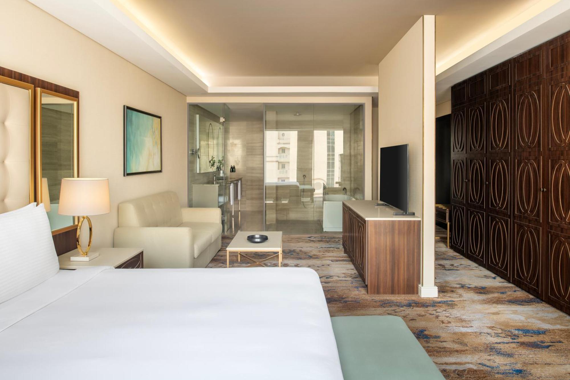 杜斯特多哈酒店 外观 照片 A guest room at the hotel